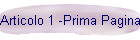 Articolo 1 -Prima Pagina-