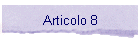 Articolo 8