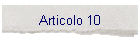 Articolo 10