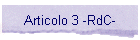 Articolo 3 -RdC-